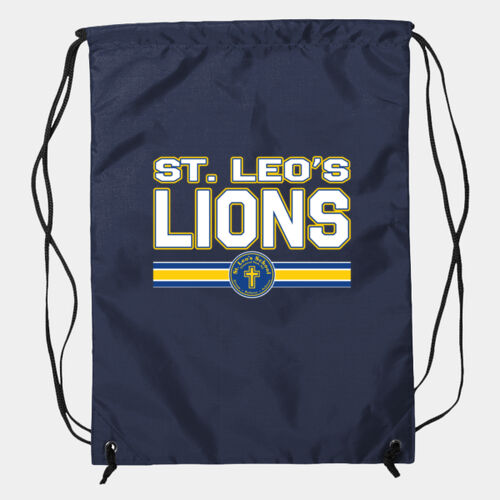 Zippered Drawstring Backpack Thumbnail
